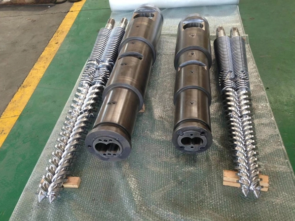 conical twin screw